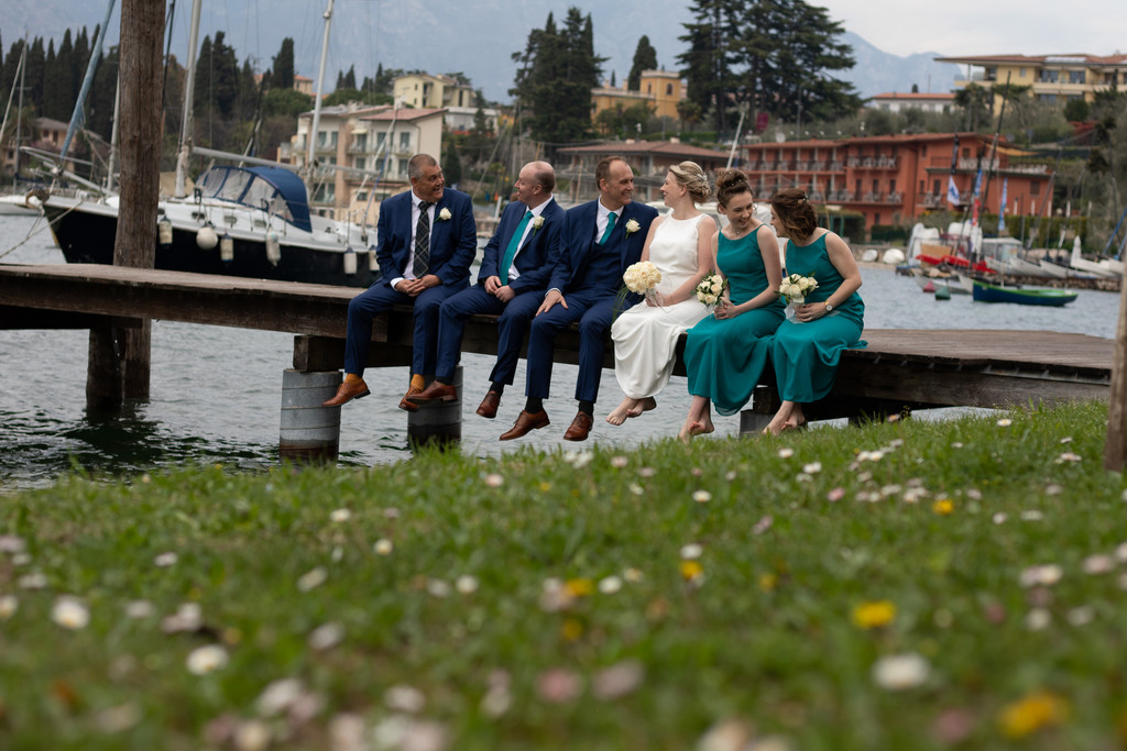 Margaret & Colin. The wedding party