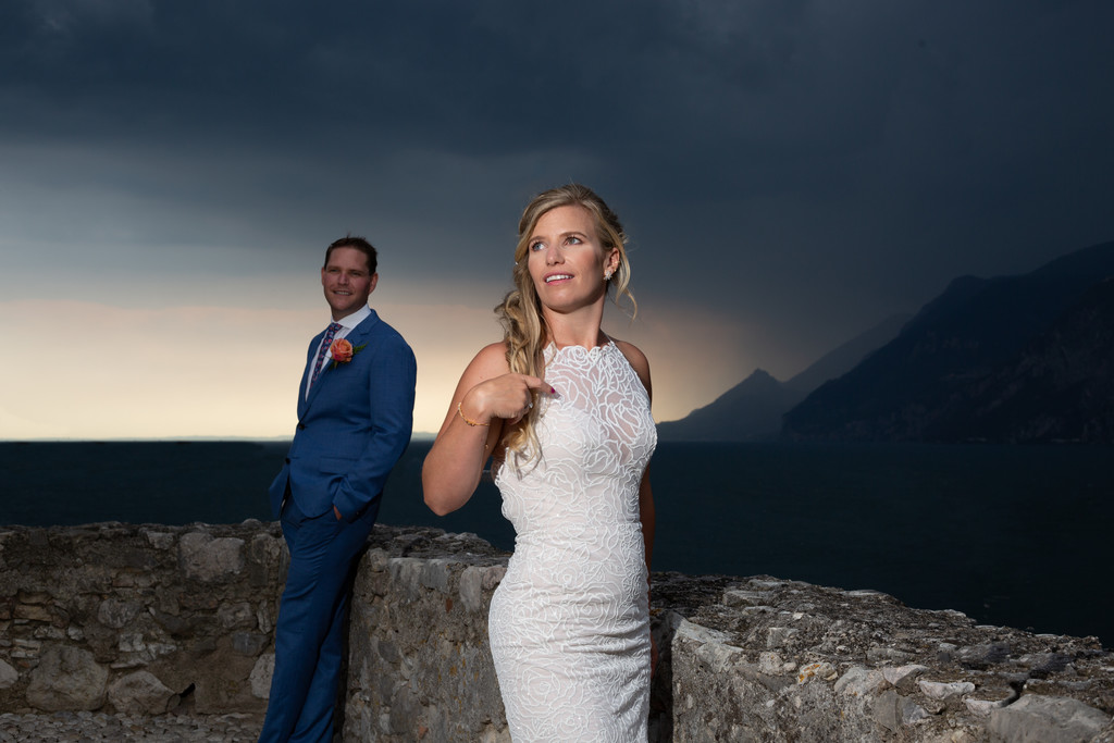 Wondrous weddings in Italy - stormy day