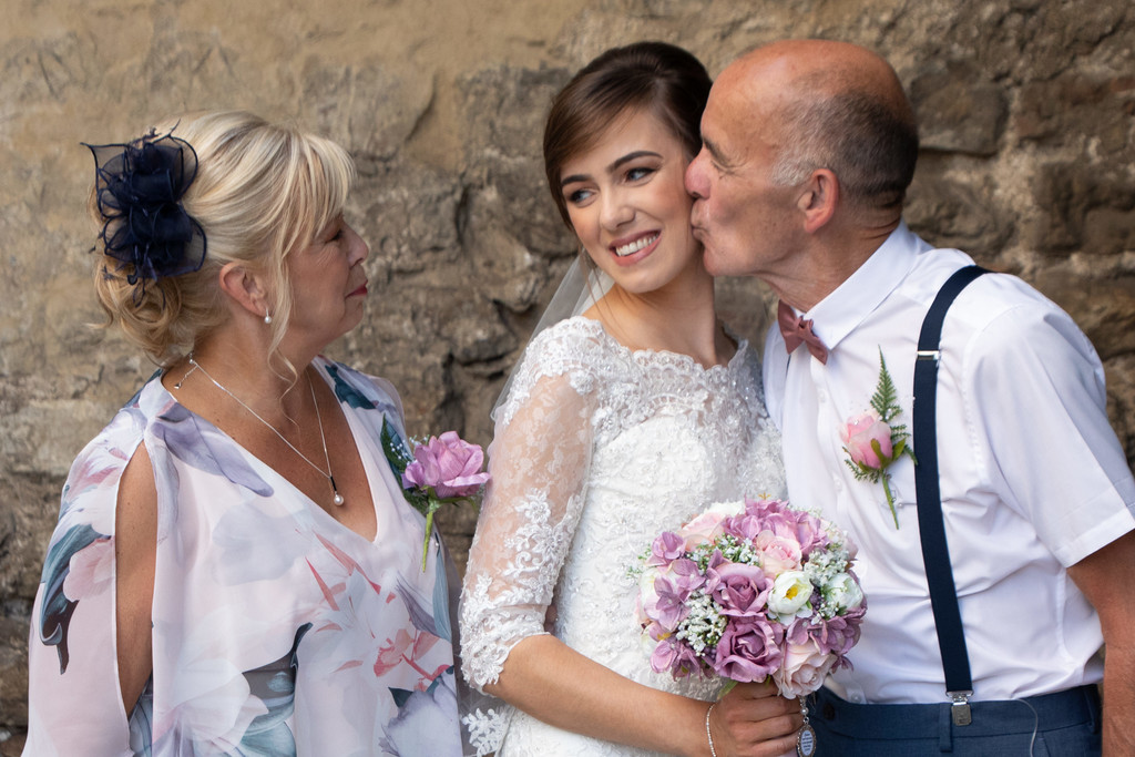 Lisa & Josh, Family Wedding Malcesine Castle, Italy