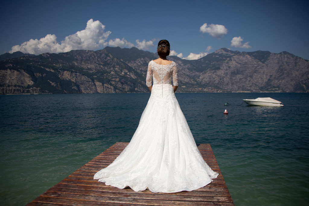 Simply Stunning Lisa, Malcesine, Lake Garda, Bride
