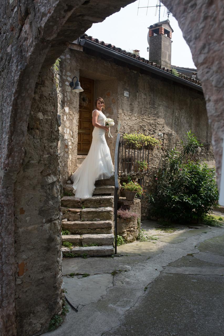 De bedste bryllupper ved Gardasøen, Italien.