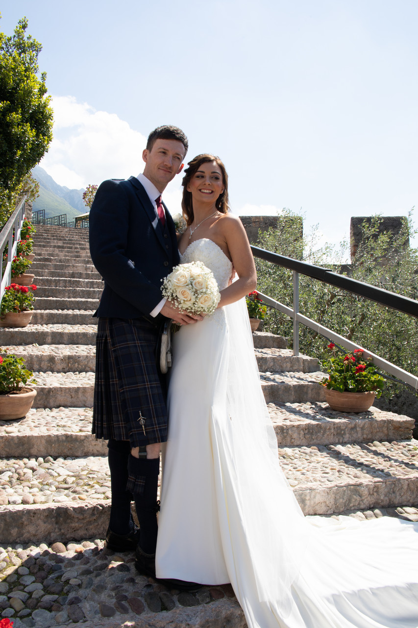 Scottish wedding in Malcesine