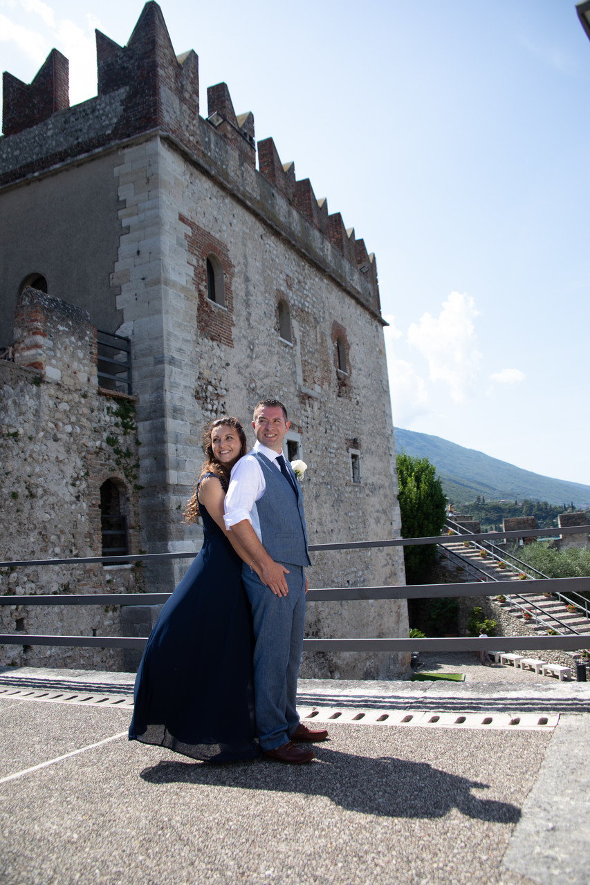A glance to their future in the Castle of Malcesine