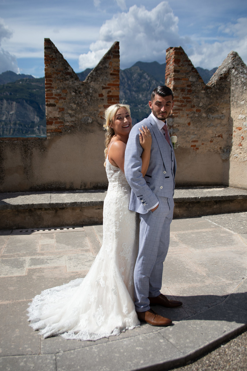 Gemma - Mark, Perfect wedding, Malcesine
