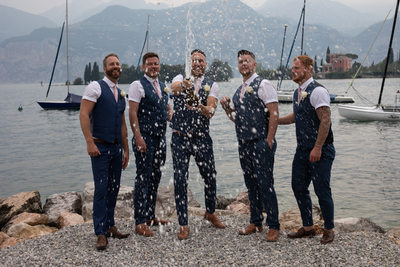 Fun and charismatic weddings, Malcesine , Lake Garda