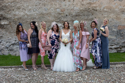 Beautiful Group photos on lake Garda