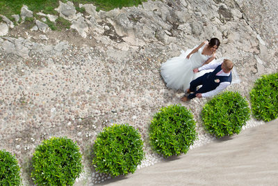 Stacy & Shaun, stunning images in Malcesine Castle