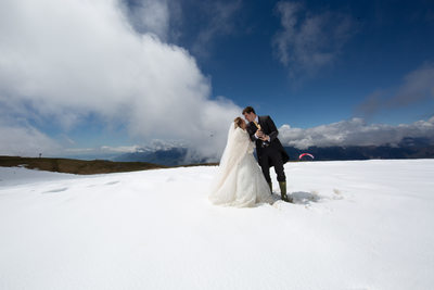 Fascinating, romantic weddings Lake Garda, in the snow