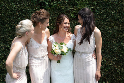Kate & her Bridesmaids at the Hotel Benacus