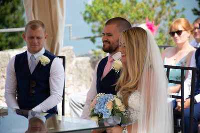 Hayley & Chris, wedding ceremony