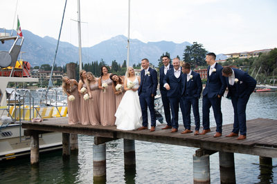 Matrimonio romantico a Malcesine sul Lago di Garda