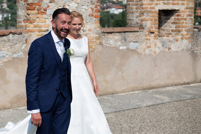 Wayne and Ellie, Wedding Lake Garda, Malcesine