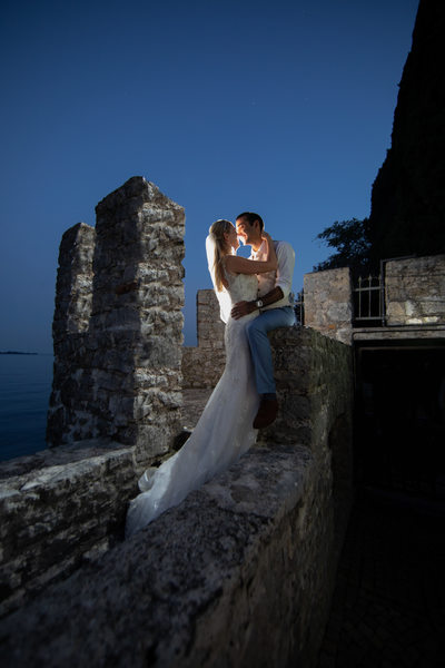 Bryllupsplanlæggere ved Gardasøen i Malcesine