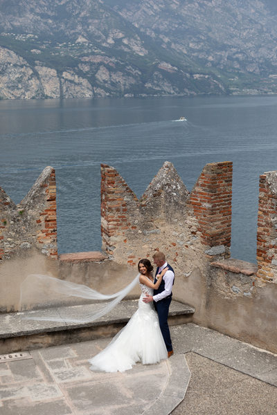 Stacy & Shaun - one of a kind wedding in Malcesine