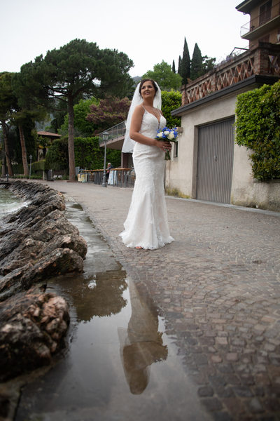 Easy going weddings on in Malcesine, Italy.
