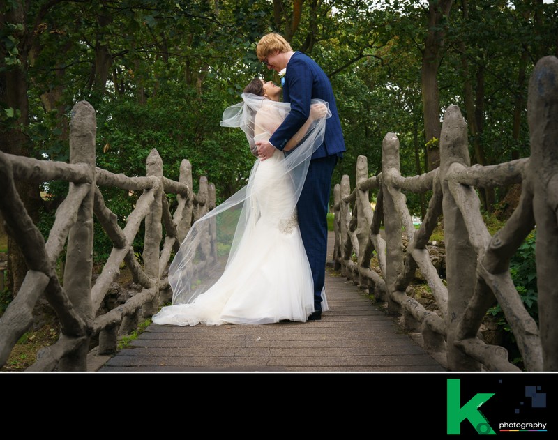 Wedding photography in Ashton Gardens, St. Annes