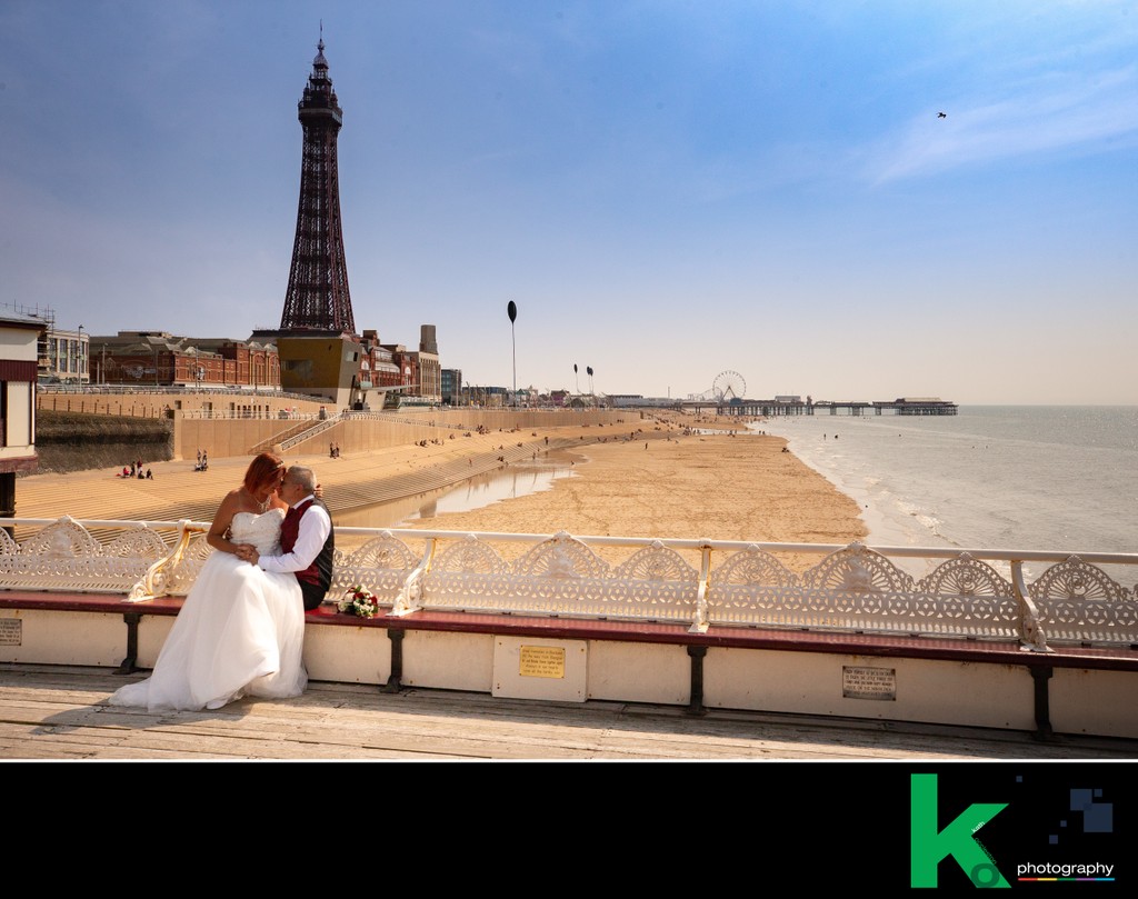 North Pier wedding photography