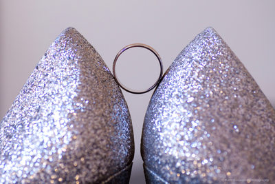 Wedding ring and the shoes