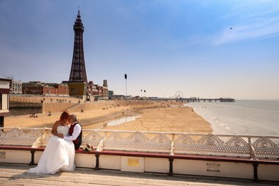 North Pier wedding photography