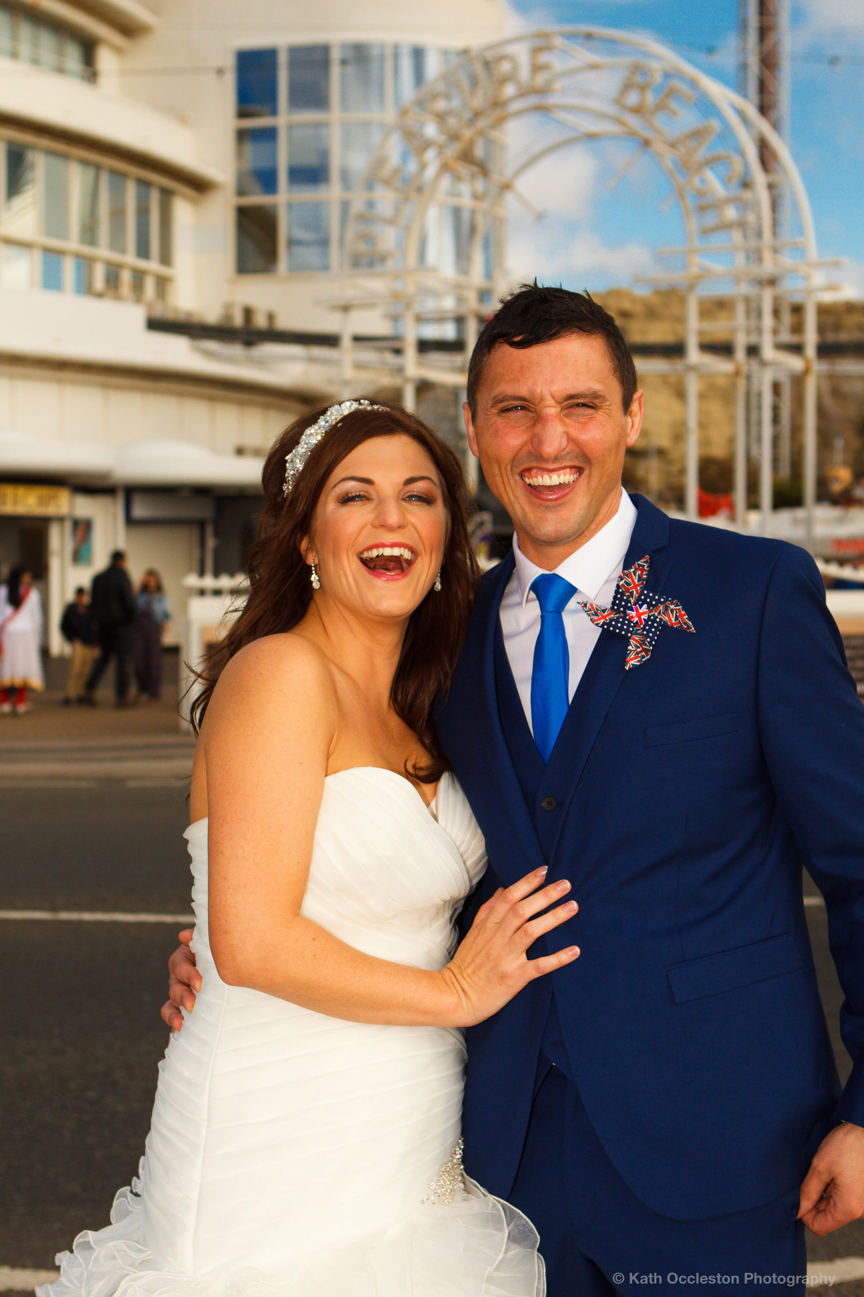 Becky & John's Blackpool Wedding Photographs - Kath Occleston Photography