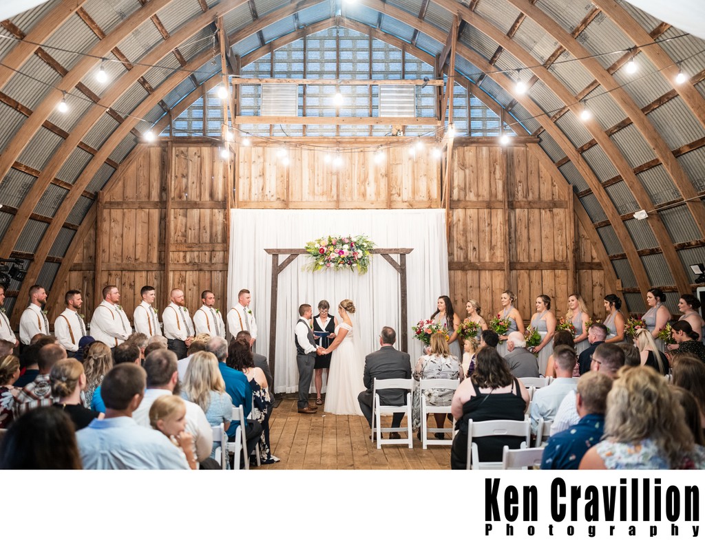 Poplar Creek Oshkosh Farm Barn Wedding Photo 043