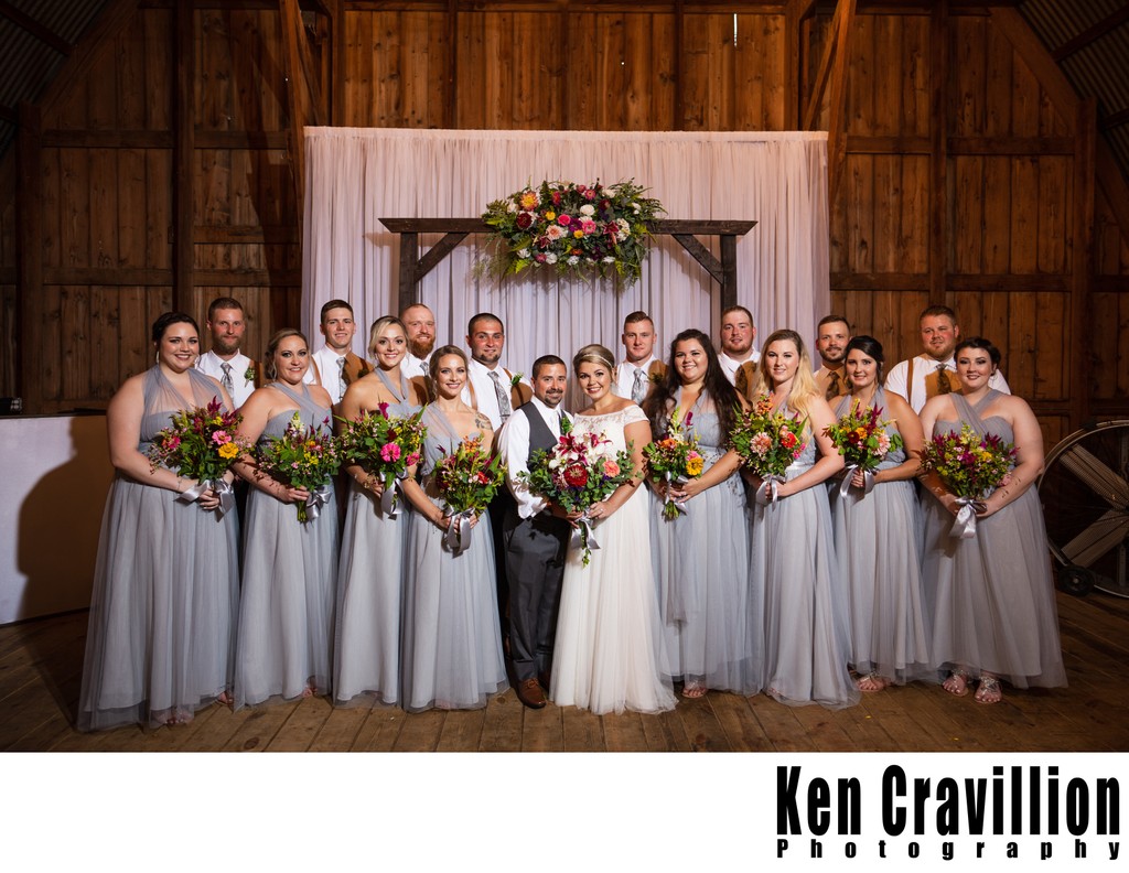 Poplar Creek Oshkosh Farm Barn Wedding Photo 054