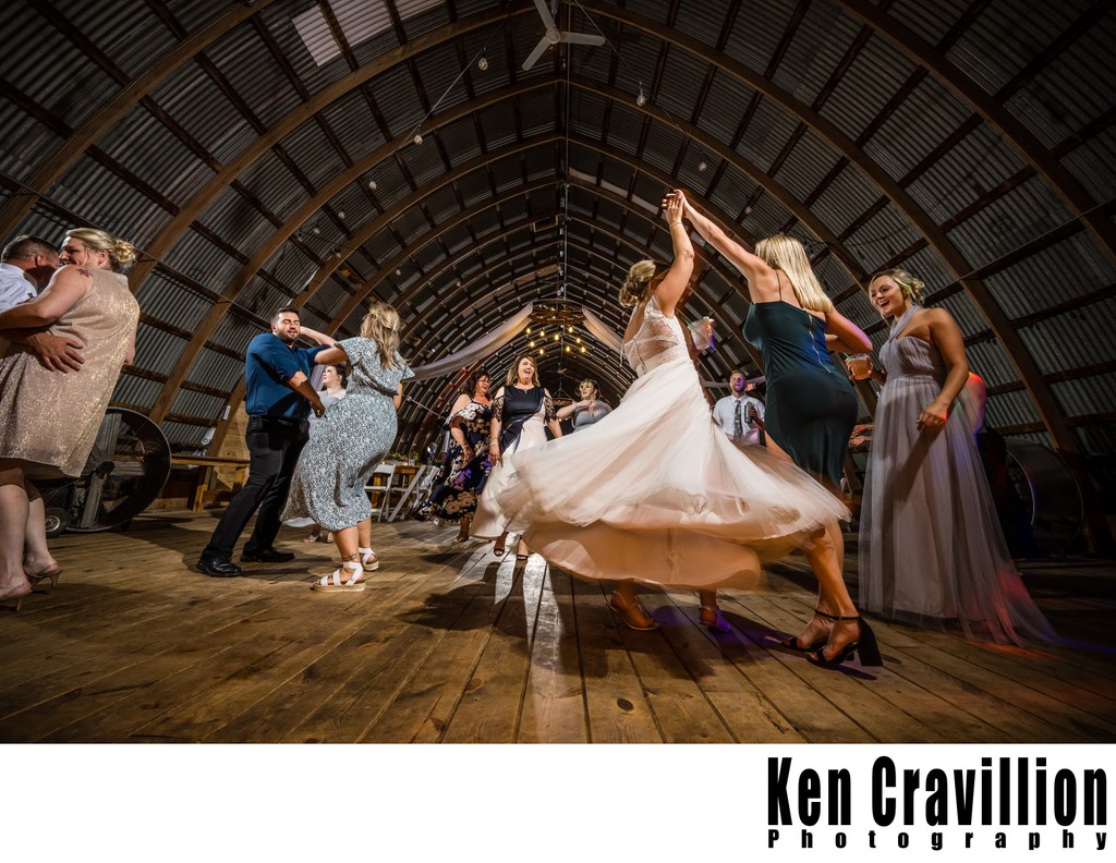 Poplar Creek Oshkosh Farm Barn Wedding Photo 091