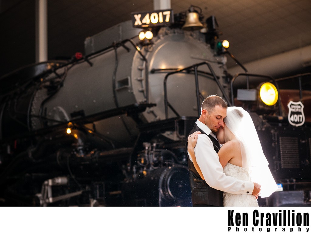 Railroad Museum Wedding Photography Green Bay Wisconsin