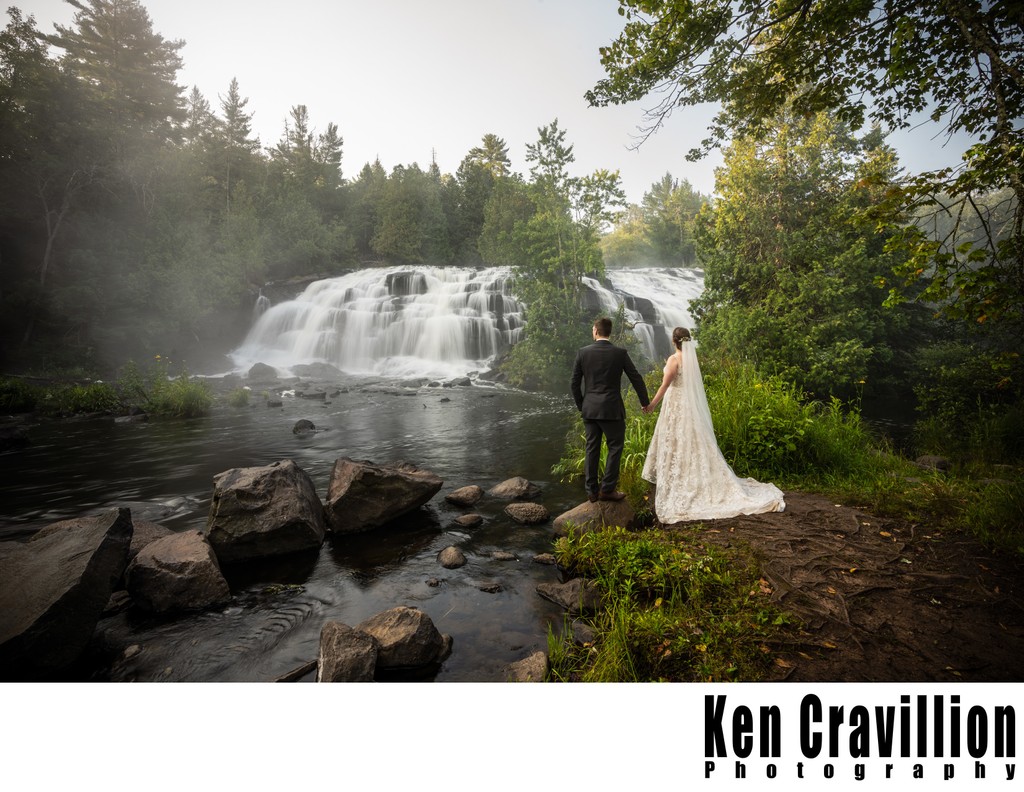 Bond Falls Upper Michigan Wedding Photo Photography 049