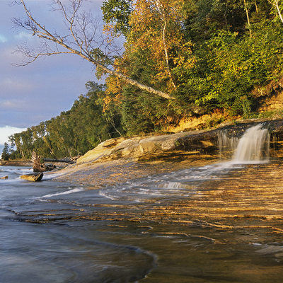 Miners Beach Falls, Pictured Rocks National Lakeshore