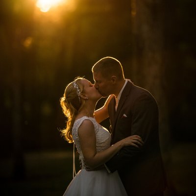 Green Lake Heidel House Sunset Wedding Photography