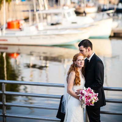 Wedding Photographer Milwaukee Yacht Club Portrait
