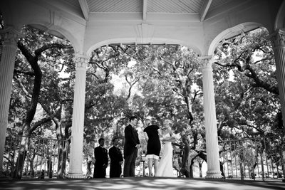 White Point Garden Charleston Wedding Photography