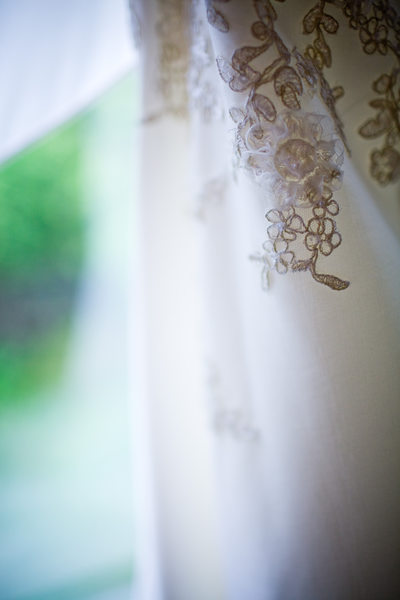 Wedding Dress Detail Photograph