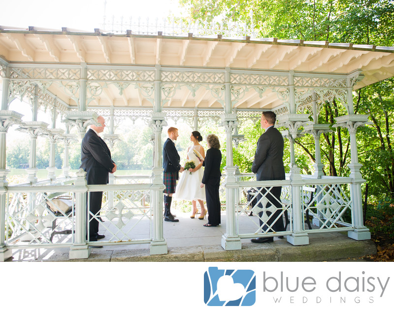 Las Pavilion Central Park Summer Elopement Blue Daisy Weddings