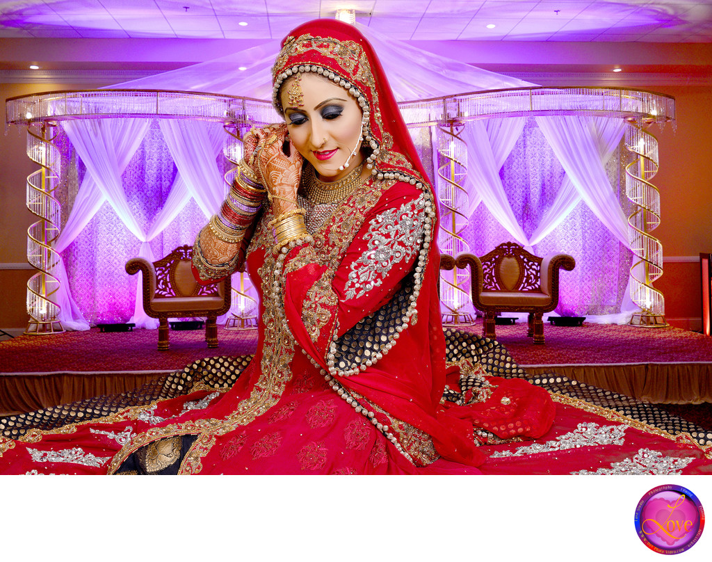 Pakistani Wedding Photography Norcross, Bridal Portrait