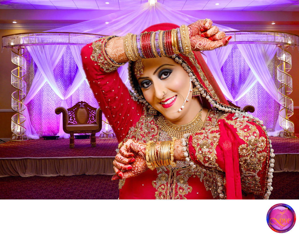 Indian Pakistani Wedding Photographer Bride at Occasion