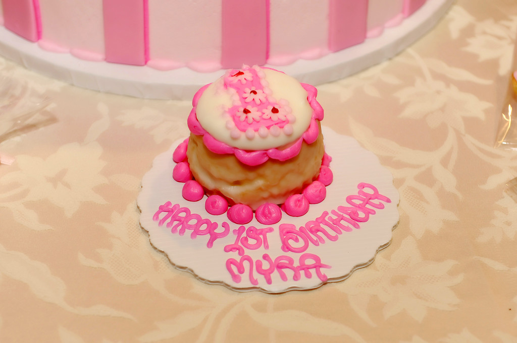 Atlanta Event Photographer Baby Girl Birthday Cake