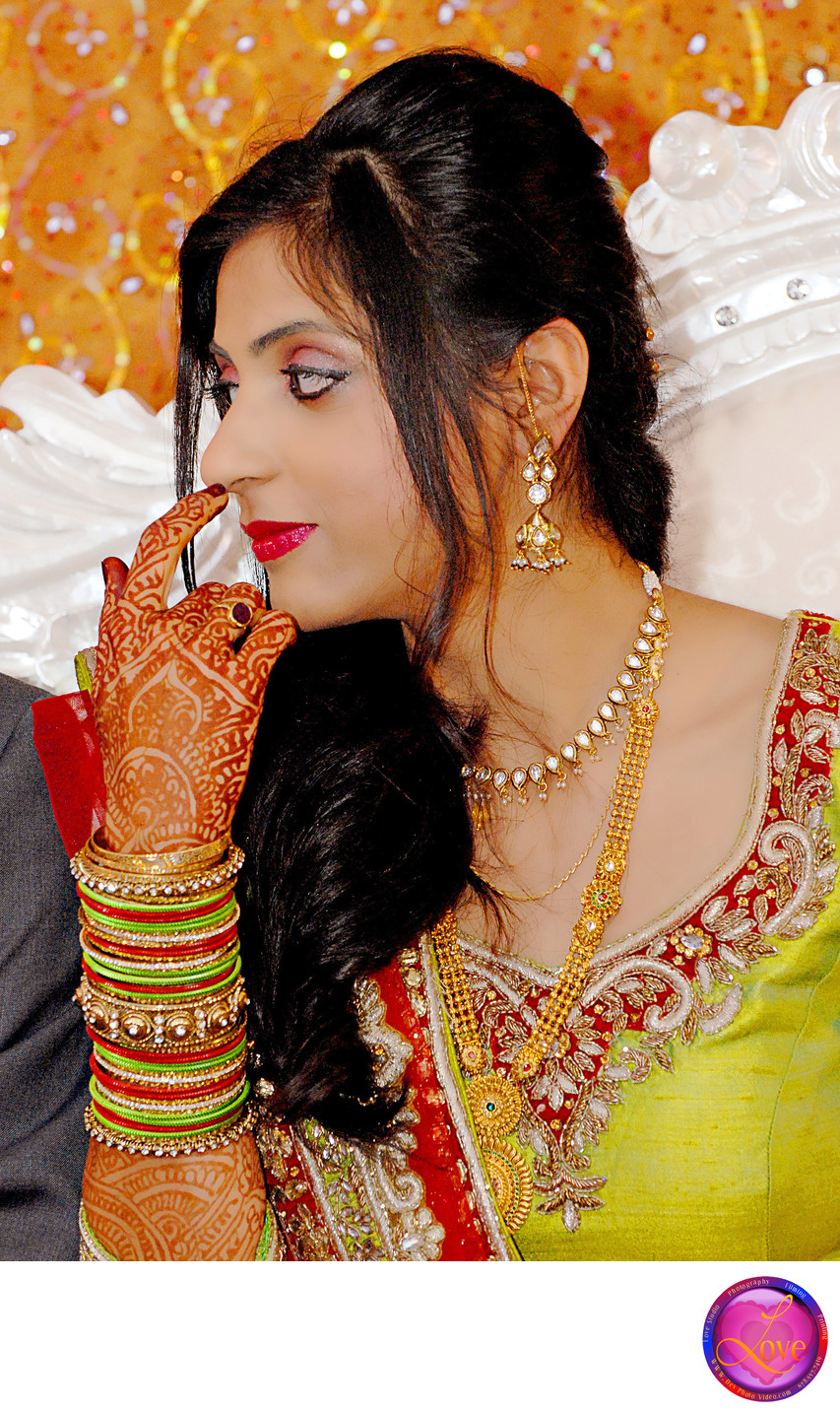 Indian Bride in Candid Wedding Photography in GA