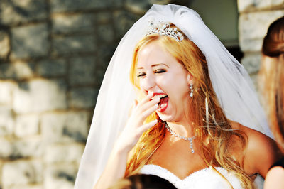 Top Ten Wedding Photographer in Atlanta Laughing Bride