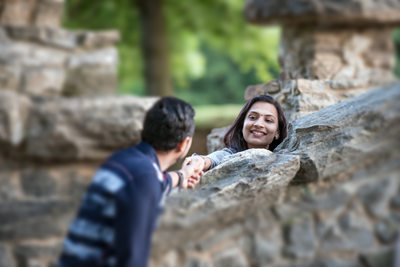 Photographers Atlanta Indian Engagement Piedmont Park