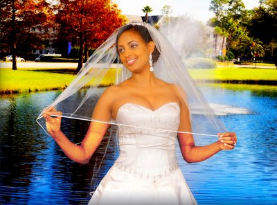 Ethiopian Wedding Photographer Atlanta Bride in Action