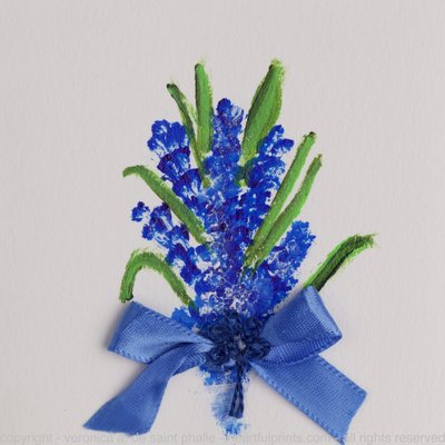 Blue Floral Arrangement
