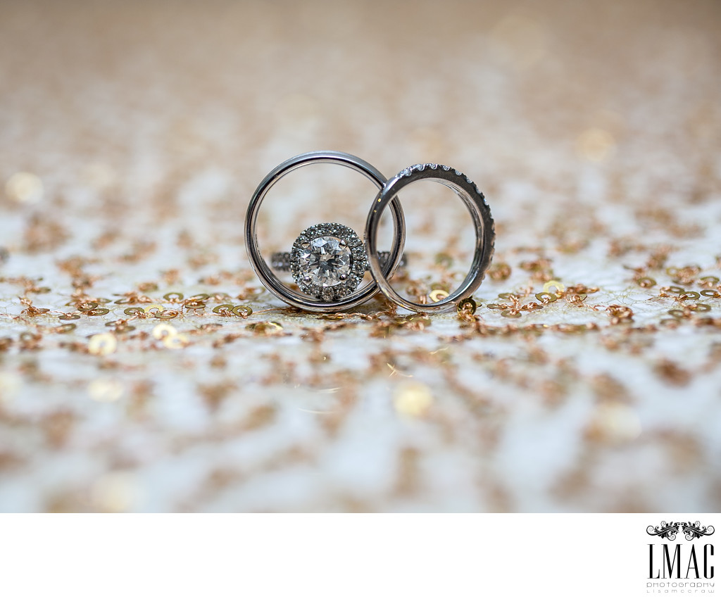 Beautiful and Creative Wedding Ring Shots