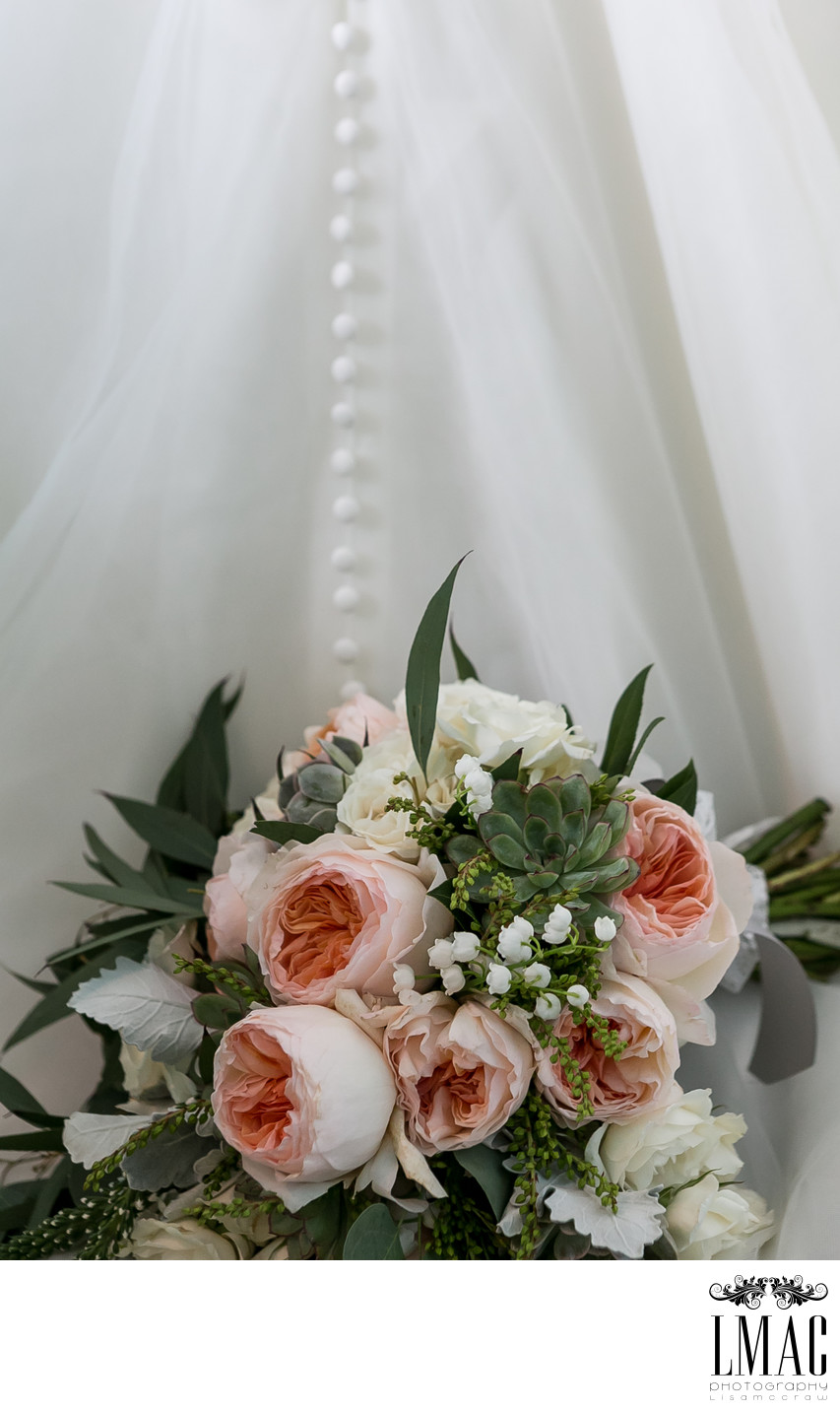 Gorgeous Bridal Bouquet and Wedding Detail Photos