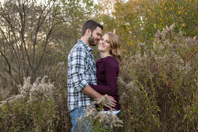 A Fall Engagement Session in Akron, Ohio