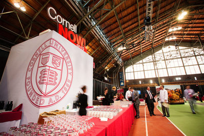 Interior of Barton Hall at Cornell in Ithaca New York