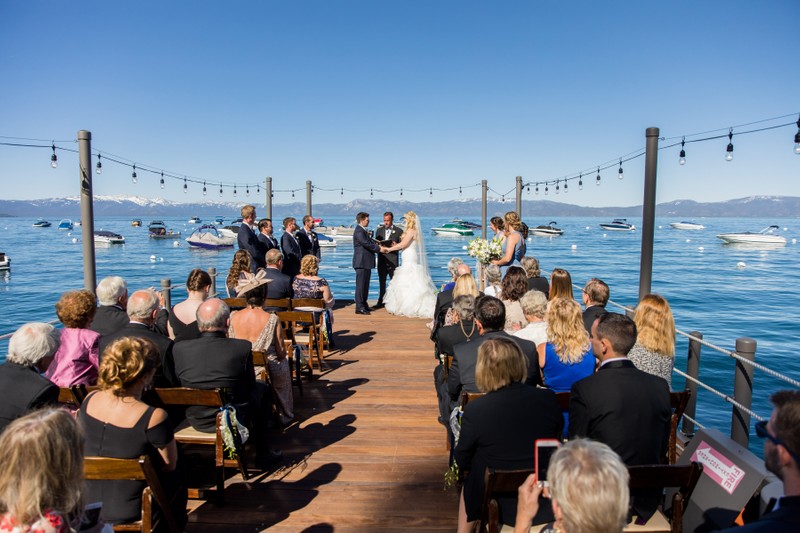 West Shore Cafe Wedding Ceremony Photos