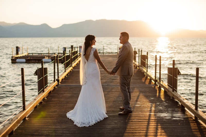 Edgewood Tahoe South Room Wedding Photos