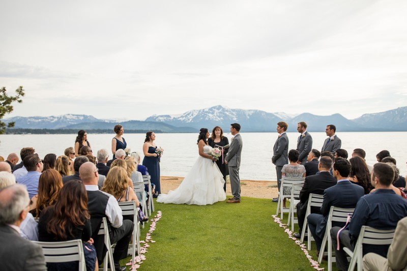 Edgewood Tahoe Wedding Ceremony Photos South Room